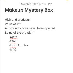 Mystery Box - Makeup